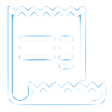 Icone de ticket de caisse